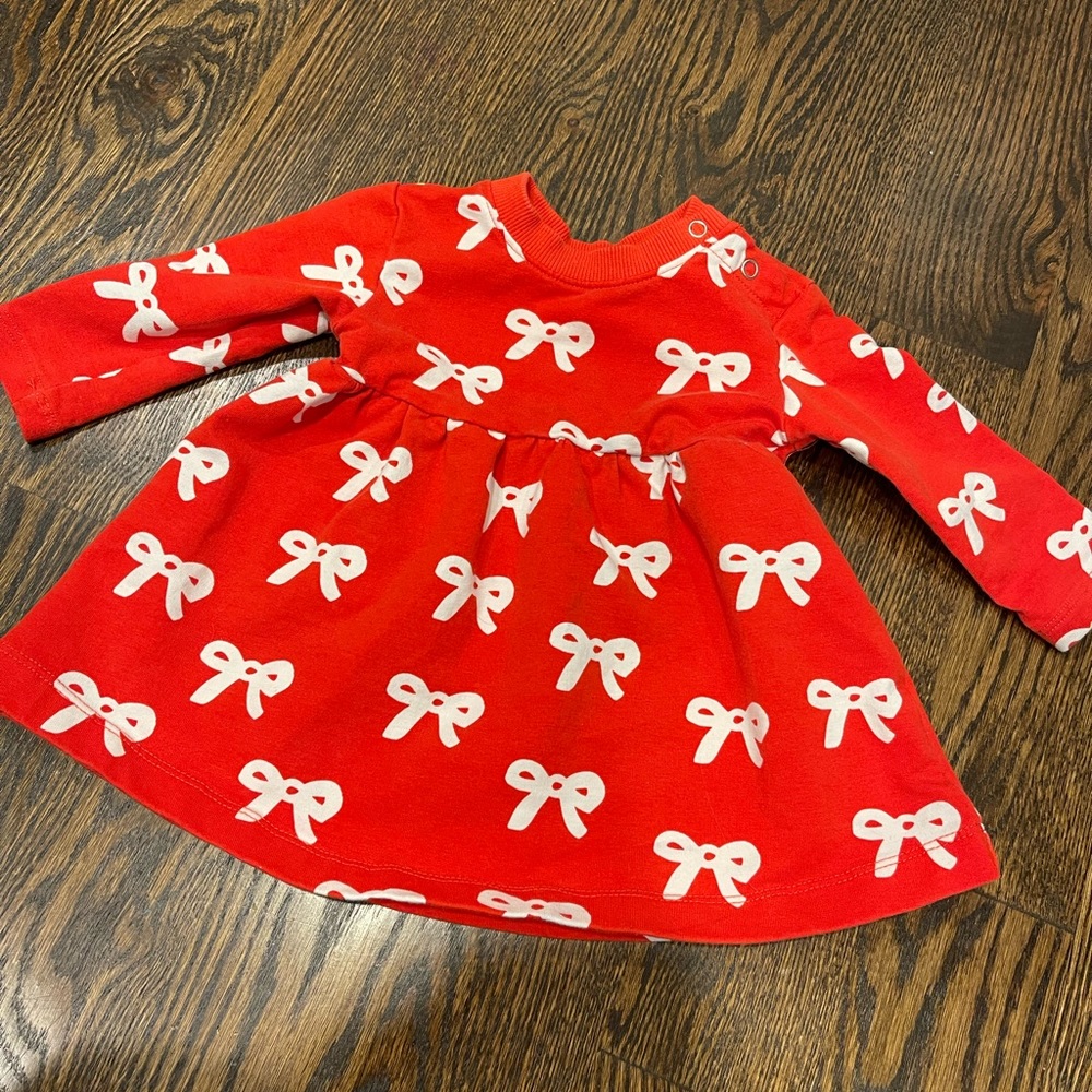 Hanna Andersson baby girl holiday dress